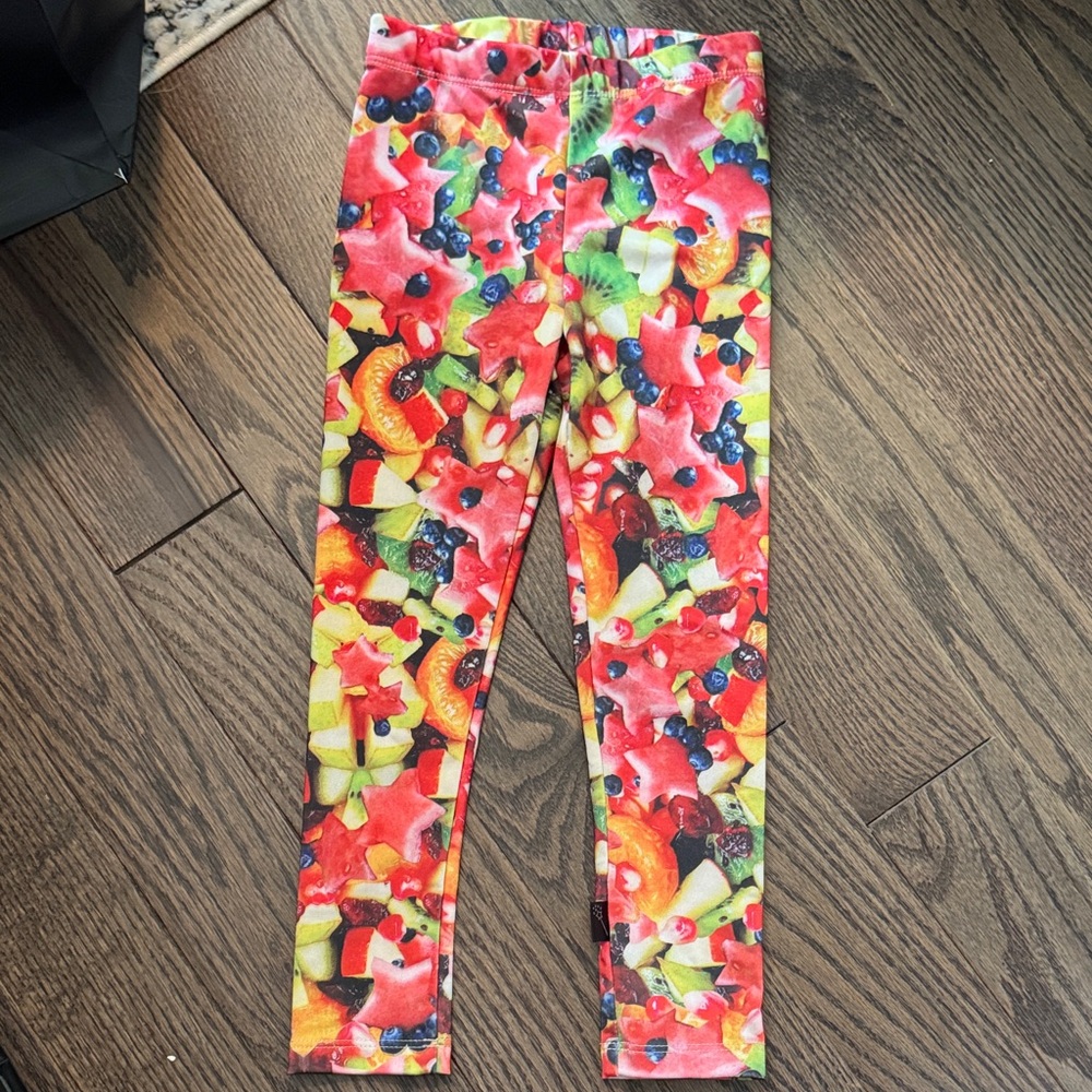 Fruit Print Kids Leggings